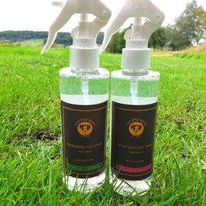 Natural dog grooming products