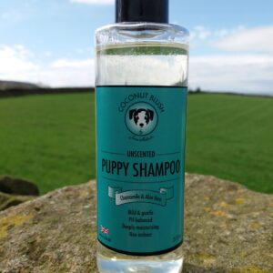 Natural dog grooming products