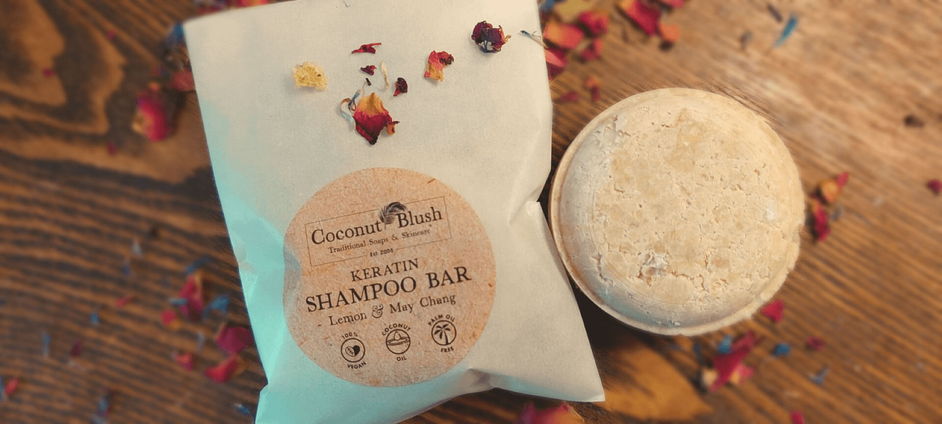 Shampoo bar - lemon & may chang.