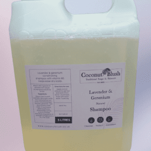 LAVENDER & GERANIUM SHAMPOO 5 LITRES